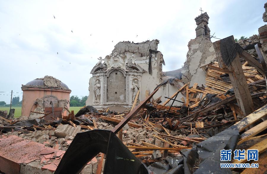 （国际）（7）地震袭击意大利致7人死亡 历史遗迹严重受损