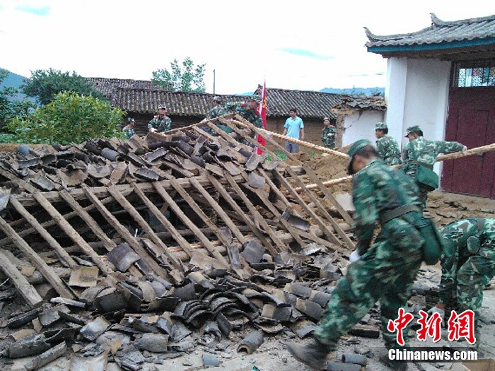 云南四川交界发生5.7级地震 