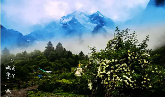 中国有个地方叫雨崩