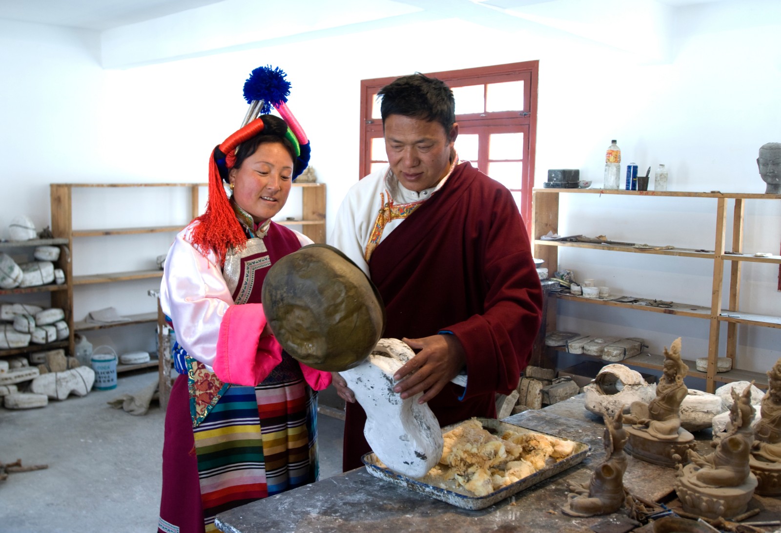 藏族传统金属铸造工艺